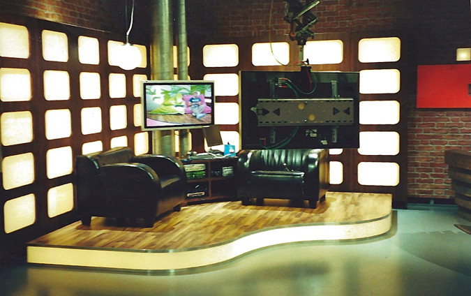 Studiodekoration, GIGA TV, 2008